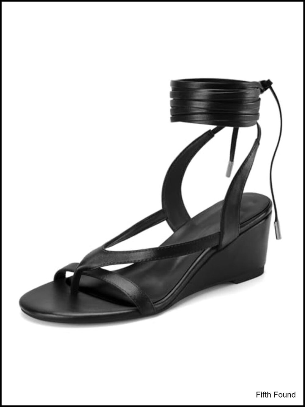 Women's Gladiator Sandals Wedge Heels Lace Up Open Toe Flip Flop Roman Strappy